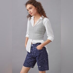 Pilcro Denim Bermuda Shorts